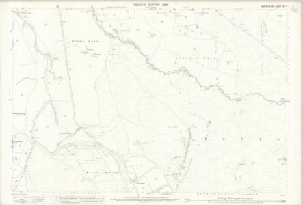Westmorland XXX.7 (includes: Mallerstang; Nateby; Wharton) - 25 Inch Map