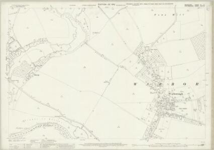 Berkshire XI.14 (includes: Brightwell Cum Sotwell; Dorchester; Warborough) - 25 Inch Map