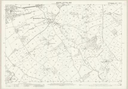 Herefordshire XXXVII.16 (includes: Craswall; Michaelchurch Escley; Newton; St Margarets) - 25 Inch Map