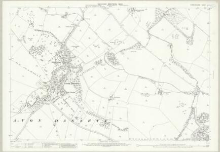 Warwickshire LII.3 (includes: Avon Dassett; Farnborough; Fenny Compton) - 25 Inch Map