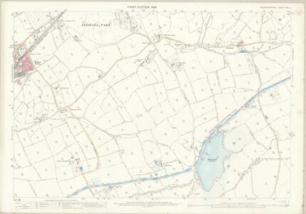 Worcestershire XXIII.1 (includes: Bentley Pauncefoot; Bromsgrove; Stoke Prior; Tutnall and Cobley) - 25 Inch Map
