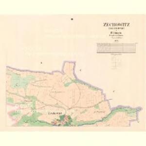 Zechowitz (Zechowic) - c9240-1-002 - Kaiserpflichtexemplar der Landkarten des stabilen Katasters