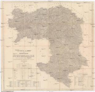 General-Karte des Herzogthums Steyermark