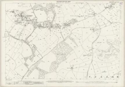 Derbyshire XXXIX.1 (includes: Callow; Carsington; Hopton and Griffe Grange; Wirksworth) - 25 Inch Map
