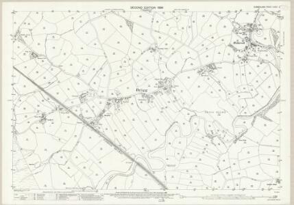 Cumberland LXXXII.2 (includes: Drigg and Carleton) - 25 Inch Map