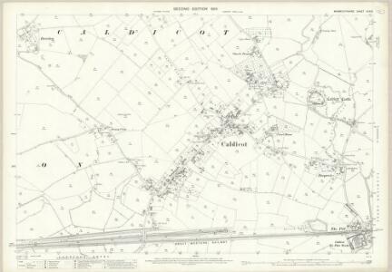 Monmouthshire XXX.15 (includes: Caer Went; Caldicot; Portskewett; Rogiet) - 25 Inch Map