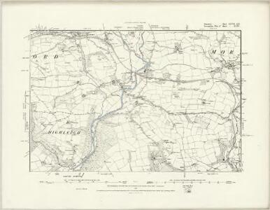Somerset LXVII.SW - OS Six-Inch Map