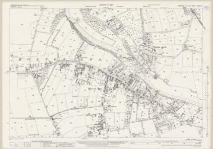 Yorkshire CLXXXIX.7 (includes: Boston Spa; Clifford; Thorp Arch) - 25 Inch Map