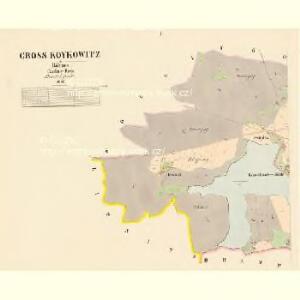 Gross Koykowitz - c3264-1-001 - Kaiserpflichtexemplar der Landkarten des stabilen Katasters