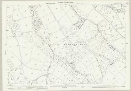Devon LXXVI.1 (includes: Ashbury; Beaworthy; Okehampton Hamlets) - 25 Inch Map
