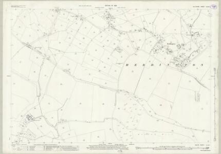 Wiltshire XXXIV.1 (includes: Bromham; Heddington) - 25 Inch Map