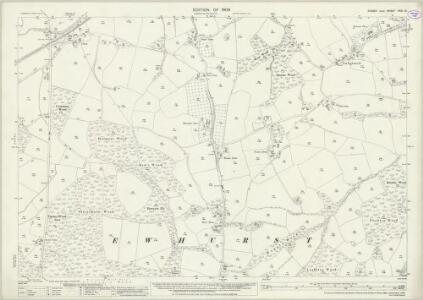 Sussex XXXI.13 (includes: Ewhurst) - 25 Inch Map
