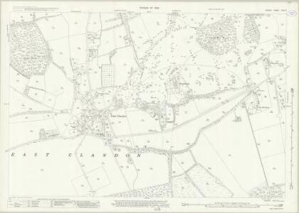 Surrey XXIV.11 (includes: East Clandon; West Horsley) - 25 Inch Map