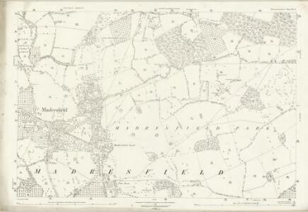 Worcestershire XL.6 (includes: Madresfield; Newland; Powick) - 25 Inch Map