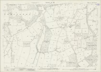 Sussex XXXVII.15 (includes: Ashington; Ashurst; Wiston) - 25 Inch Map
