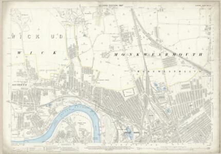 Durham VIII.10 (includes: Sunderland) - 25 Inch Map