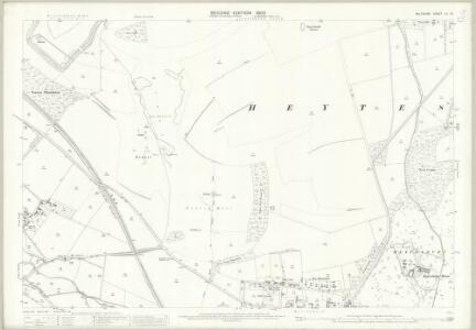 Wiltshire LII.10 (includes: Heytesbury; Norton Bavant; Sutton Veny) - 25 Inch Map