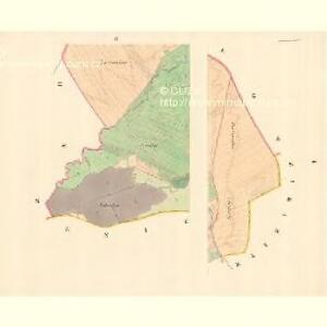 Zierawin - m3653-1-001 - Kaiserpflichtexemplar der Landkarten des stabilen Katasters