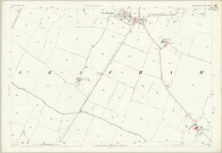 Huntingdonshire XXI.6 (includes: Buckden; Grafham; Great Staughton) - 25 Inch Map