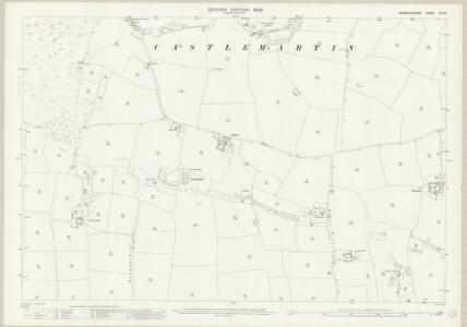 Pembrokeshire XLII.6 (includes: Castlemartin) - 25 Inch Map