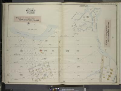 Brooklyn, Vol. 7, Double Page Plate No. 43; Part of   Ward 31, Section 22; [Map bounded by Shell Bank Creek, Hog Point Creek;          Including Sheepshead Bay, Ford St., Avenue Y]; Sub Plan; [Map bounded by         Cerritsens Creek, Sheepshead Bay, B