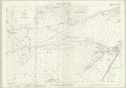Cornwall LXVIII.8 (includes: Ludgvan; St Erth) - 25 Inch Map