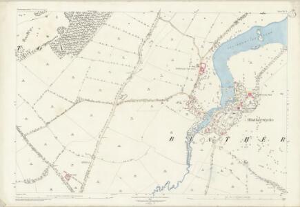 Northamptonshire XII.2 (includes: Blatherwycke; Bulwick; Laxton) - 25 Inch Map