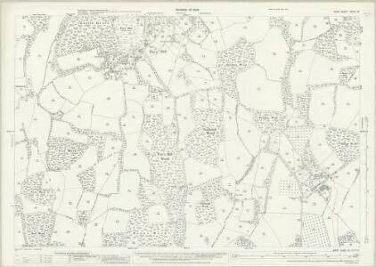 Kent XXXIX.15 (includes: Brasted; Sundridge) - 25 Inch Map