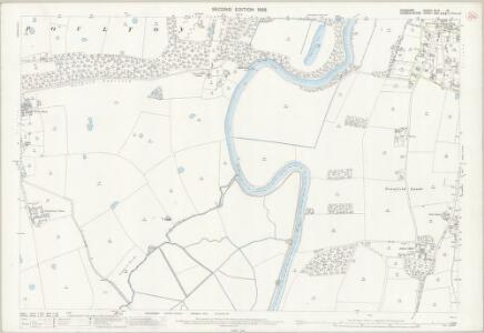 Cheshire XLVI.15 (includes: Aldford; Allington; Poulton) - 25 Inch Map