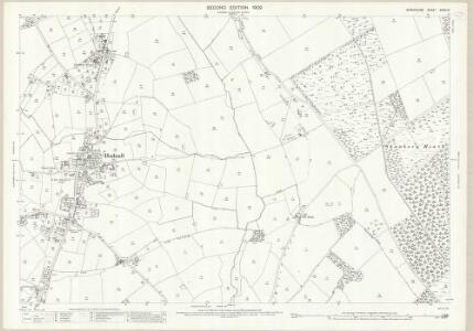Shropshire XXVIII.8 (includes: Astley; Hadnall; Shawbury) - 25 Inch Map