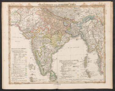 Völker-Karte der Indischen Welt
