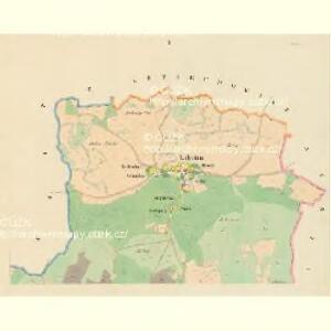 Libotin - c4048-1-001 - Kaiserpflichtexemplar der Landkarten des stabilen Katasters