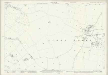 Northamptonshire XVIII.12 (includes: Oundle; Pilton; Stoke Doyle) - 25 Inch Map