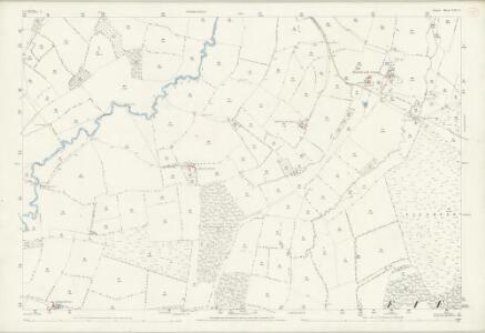 Dorset XIII.9 (includes: Fifehead Neville; Lydlinch) - 25 Inch Map