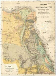 Geognostische Karte von AEgypten
