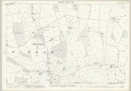 Essex (1st Ed/Rev 1862-96) LIII.3 (includes: Little Baddow) - 25 Inch Map