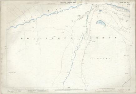Durham XXXII.5 (includes: Stanhope) - 25 Inch Map