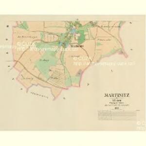 Martinitz - c4506-1-002 - Kaiserpflichtexemplar der Landkarten des stabilen Katasters