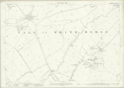 Berkshire XIII.4 (includes: Baulking; Childrey; Denchworth; Goosey; Stanford in The Vale; West Challow) - 25 Inch Map