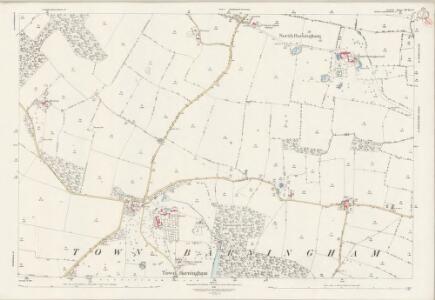 Norfolk XVIII.8 (includes: Baconsthorpe; Gresham; Matlask; Plumstead; Sustead) - 25 Inch Map