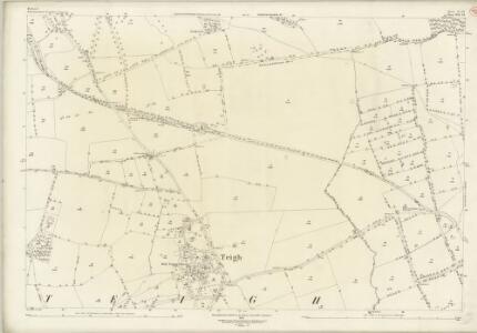Rutland II.14 (includes: Market Overton; Teigh; Wymondham) - 25 Inch Map