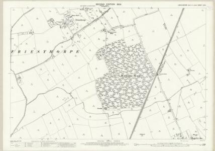 Lincolnshire LIII.11 (includes: Buslingthorpe; Freisthorpe; Wickenby) - 25 Inch Map