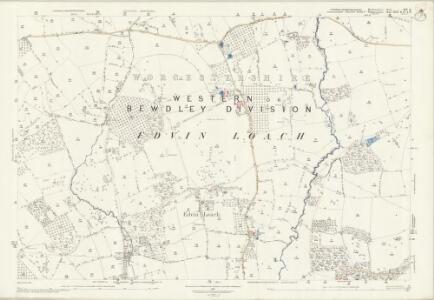 Herefordshire XIV.14 (includes: Collington; Edvin Loach; Edvin Ralph; Norton; Saltmarshe; Tedstone Wafer) - 25 Inch Map
