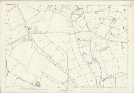 Worcestershire XXIII.13 (includes: Bentley Pauncefoot; Feckenham; Hanbury; Stock and Bradley) - 25 Inch Map