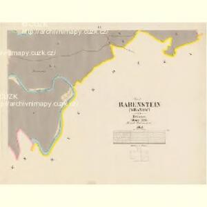 Rabenstein (Wranow) - c6299-1-005 - Kaiserpflichtexemplar der Landkarten des stabilen Katasters