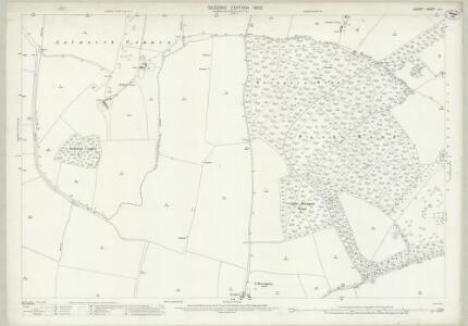Dorset LV.1 (includes: Coombe Keynes; East Lulworth; West Lulworth; Winfrith Newburgh) - 25 Inch Map
