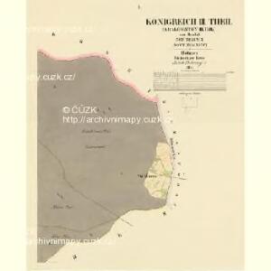 Königreich III.Theil(Kralowstwy III.Djl) - c3501-1-001 - Kaiserpflichtexemplar der Landkarten des stabilen Katasters