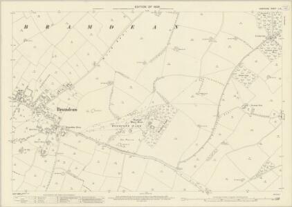 Hampshire and Isle of Wight LI.3 (includes: Bramdean) - 25 Inch Map