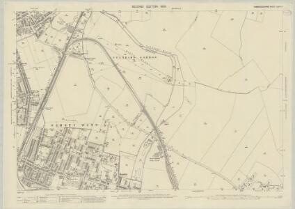 Cambridgeshire XLVII.3 (includes: Cambridge; Teversham) - 25 Inch Map