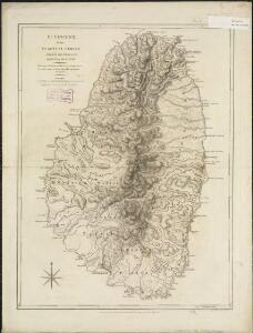 St. Vincent, from an actual survey made in the year 1773, after the treaty with the Caribs.